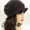 Amadova-chapeau cloche en laine, chaud et confortable pour femme