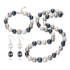 Amadova, superbe ensemble bijoux de perles véritables d’eau douce