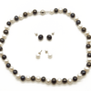 Amadova-Bijoux ensemble en perles nobles avec effet lumineux pour femme